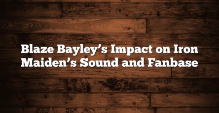 Blaze Bayley’s Impact on Iron Maiden’s Sound and Fanbase