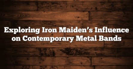 Exploring Iron Maiden’s Influence on Contemporary Metal Bands