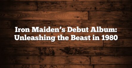 Iron Maiden’s Debut Album: Unleashing the Beast in 1980