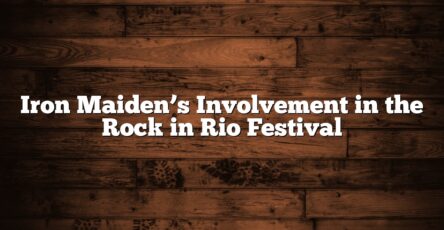 Iron Maiden’s Involvement in the Rock in Rio Festival