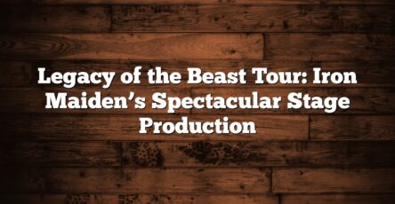 Legacy of the Beast Tour: Iron Maiden’s Spectacular Stage Production