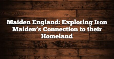 Maiden England: Exploring Iron Maiden’s Connection to their Homeland