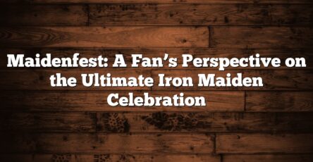 Maidenfest: A Fan’s Perspective on the Ultimate Iron Maiden Celebration