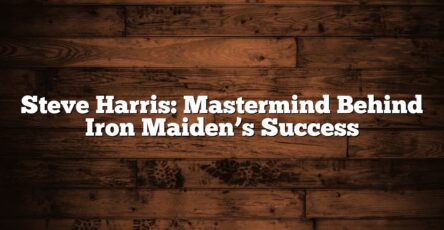 Steve Harris: Mastermind Behind Iron Maiden’s Success