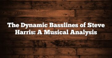 The Dynamic Basslines of Steve Harris: A Musical Analysis