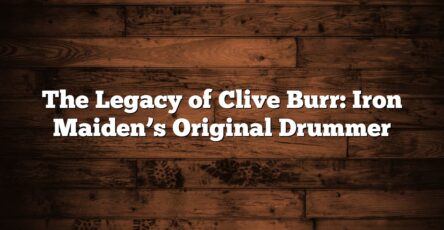 The Legacy of Clive Burr: Iron Maiden’s Original Drummer