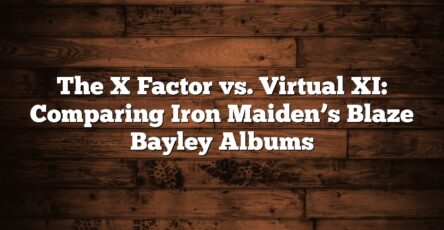 The X Factor vs. Virtual XI: Comparing Iron Maiden’s Blaze Bayley Albums